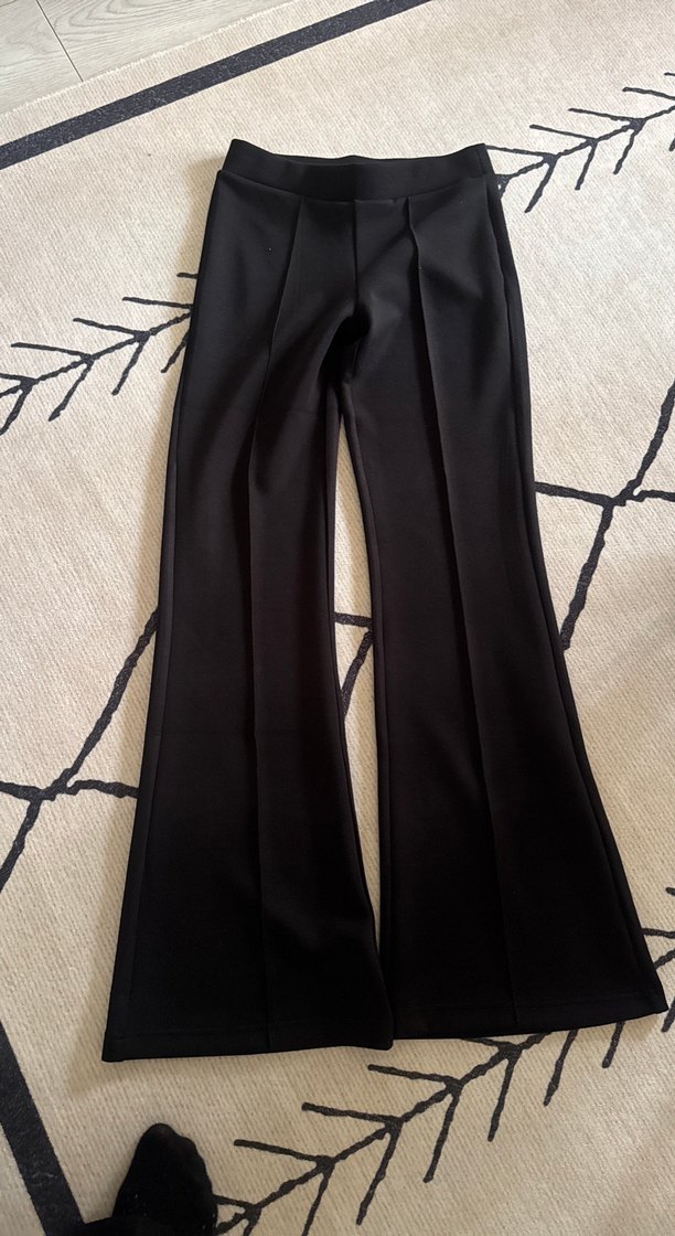 Bershka Siyah Spor Kumaş Pantolon - Görsel 2