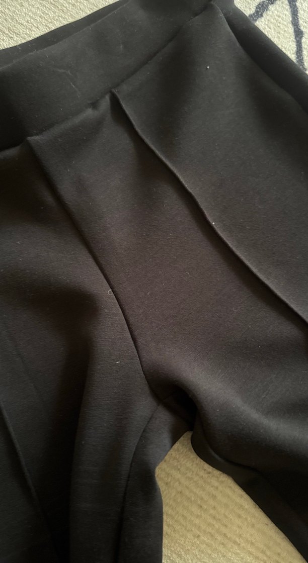 Bershka Siyah Spor Kumaş Pantolon - Görsel 3