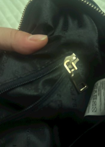 Zincir Detaylı Siyah Deri Kadın Çanta - Görsel 6