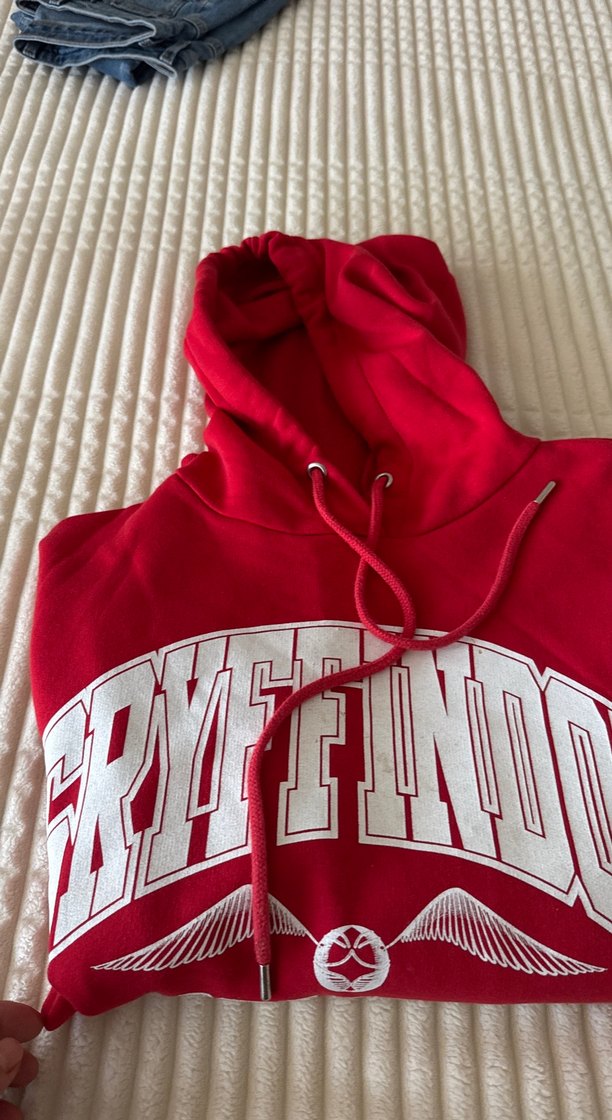 Kırmızı Kapüşonlu Gryffindor Sweatshirt - Görsel 5