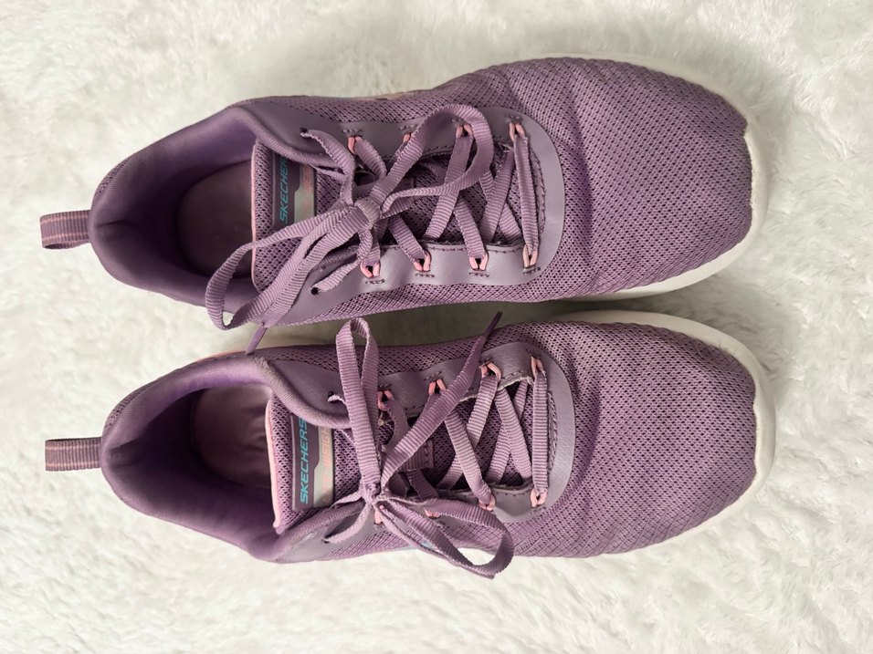 Mor Elastik Detaylı Kadın Spor Ayakkabı - Görsel 3