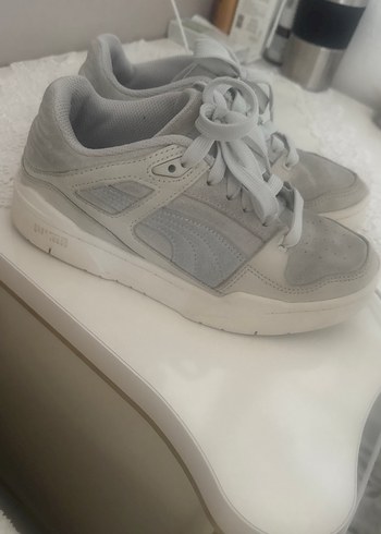 Beyaz Bağcıklı Kadın Spor Ayakkabı - Görsel 3