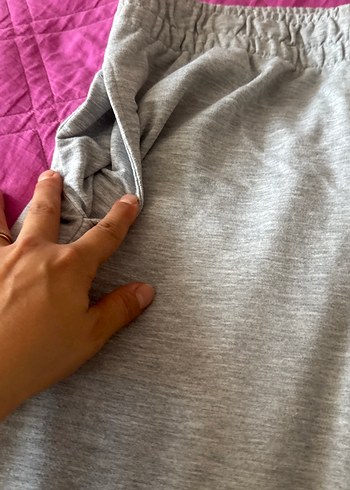 LC Waikiki Gri Kadın Rahat Kesim Eşofman Altı