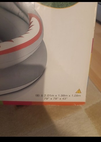 Diğer INTEX Gri Köpekbalığı Şişme Çocuk Havuzu
