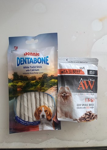 Donnie Dentabone Beyaz Burgu Çubuk ve AW Sığır Etli Küçük Irk