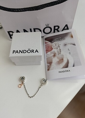 Beden Orjinal Pandora güvenlik zinciri