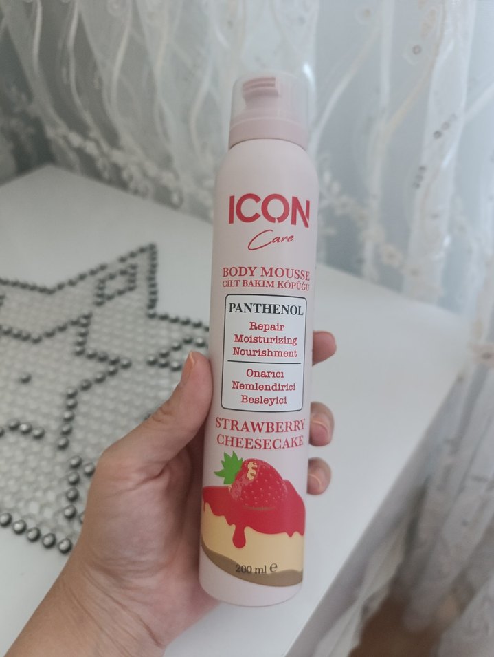 Icon Care Çilek & Cheesecake Cilt Bakım Köpüğü 200 ml - Görsel 3