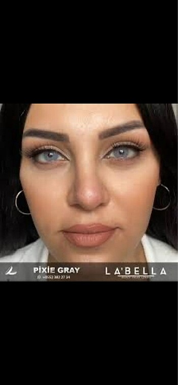 LABELLAMAFIA Labella pixie gray 3 aylık + solüsyon