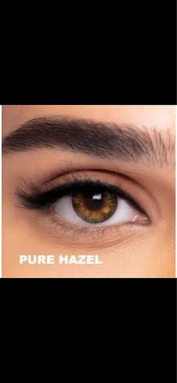 Freshlook pure hazel 3 aylık+ solüsyon