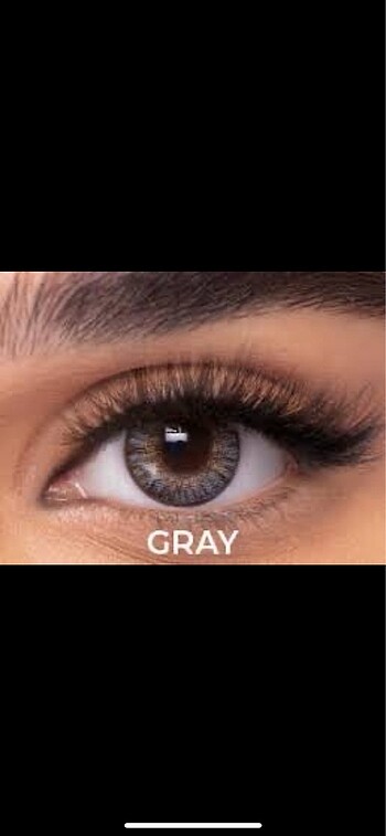 Freshlook gray 3 aylık + solüsyon