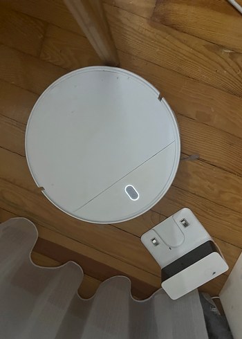 Beyaz Robot Süpürge Temizlik Cihazı - Görsel 5