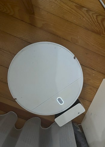 Beyaz Robot Süpürge Temizlik Cihazı - Görsel 4