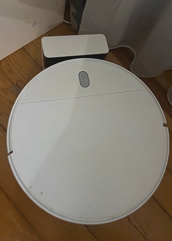 Beyaz Robot Süpürge Temizlik Cihazı - Görsel 6