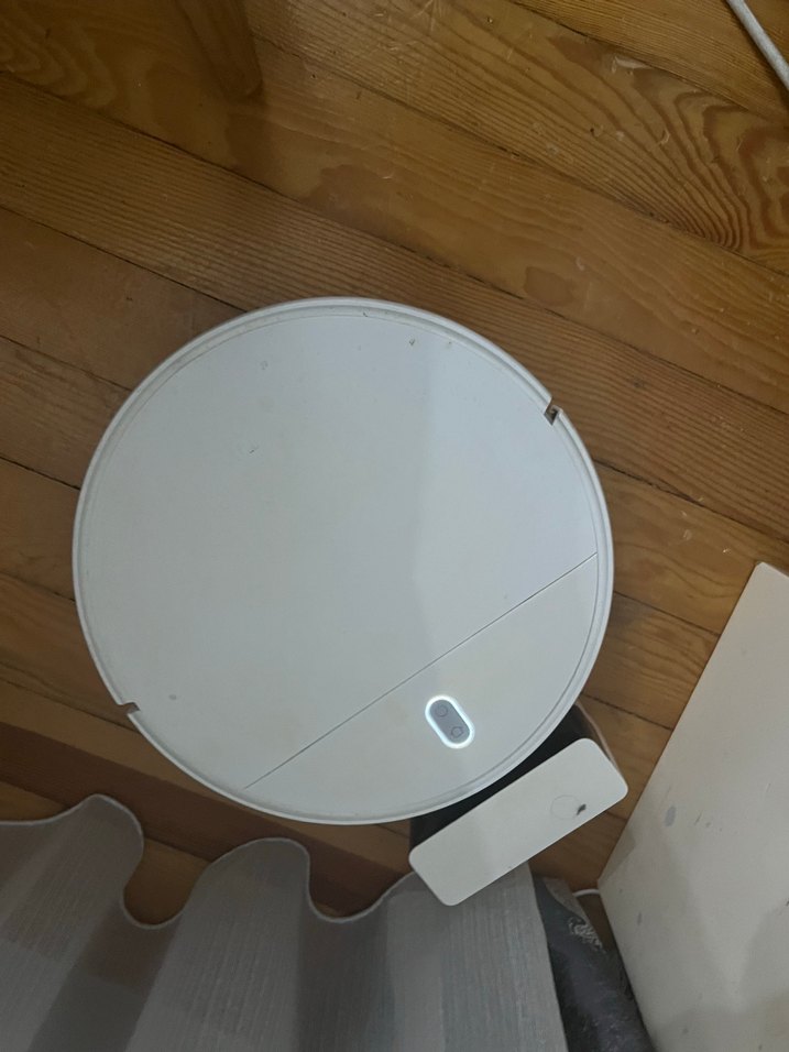 Beyaz Robot Süpürge Temizlik Cihazı - Görsel 4