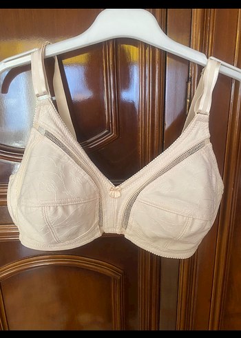 Bej Vintage Bohem Tarzı Sütyen
