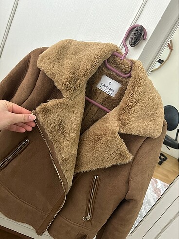s Beden kahverengi Renk Stradivarius ceket