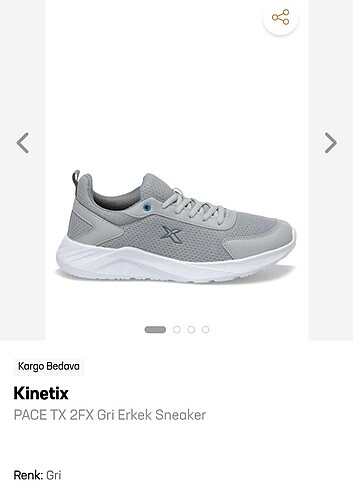 Kinetix unisex spor ayakkabı