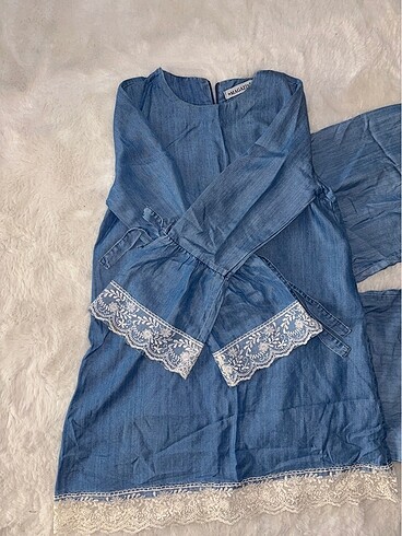 İnce kot takım 38 beden - Görsel 2