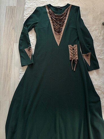 uzun balon etek  elbise - Görsel 2