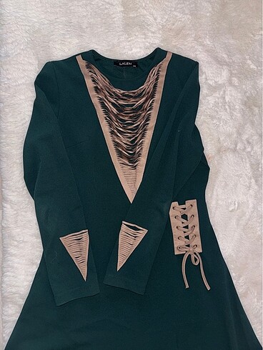 uzun balon etek  elbise - Görsel 3