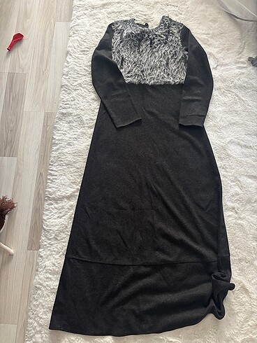 Kışlık uzun elbise - Görsel 3