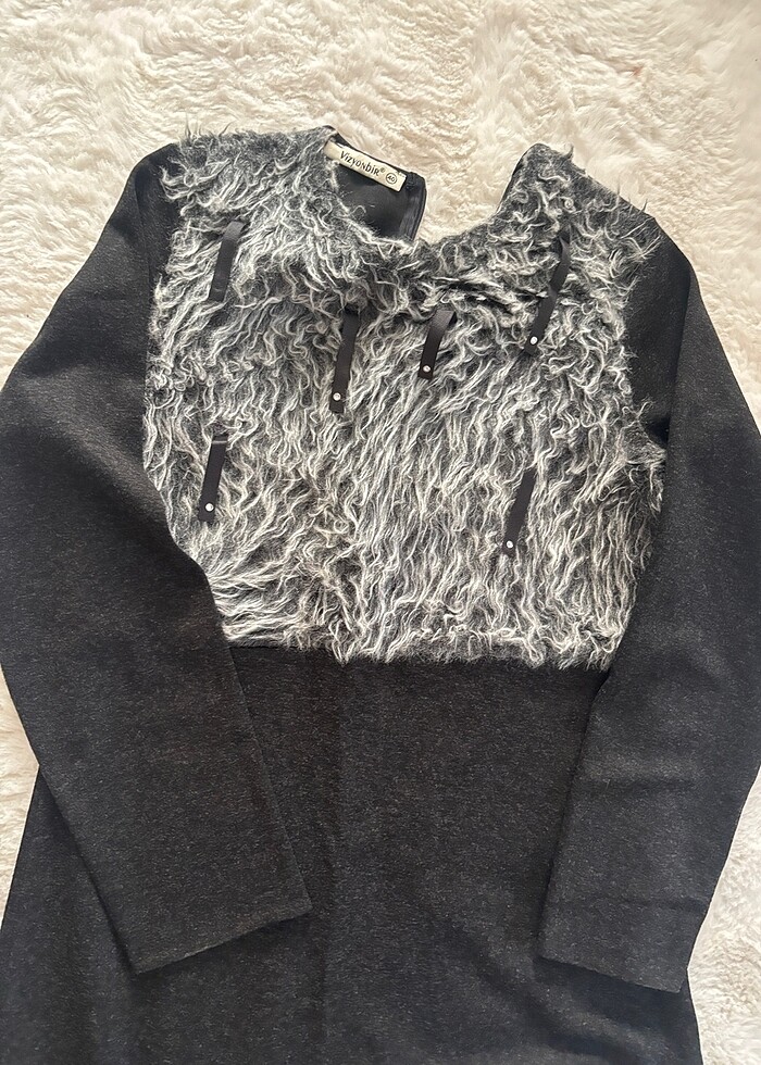 Kışlık uzun elbise - Görsel 2