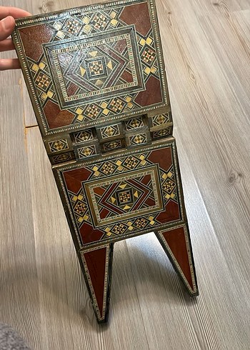  Beden El İşçiliği Ahşap Rahle