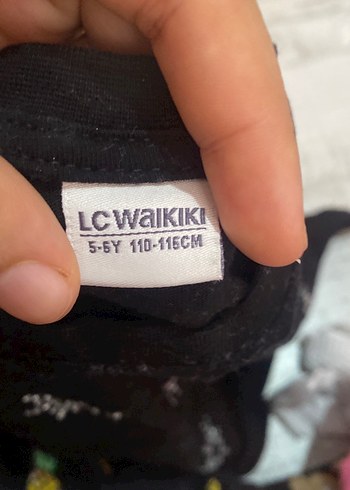 Kız Çocuk Siyah Payetli Tişört - Görsel 2