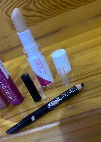 Bej Lip Gloss ve Makyaj Seti - Görsel 4