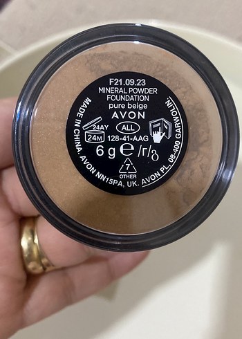 Avon Mineral Gevşek Pudra Fondöten - Görsel 2