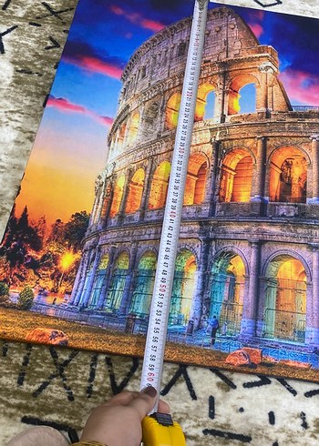 Renkli Roma Kolezyumu Puzzle - Görsel 3