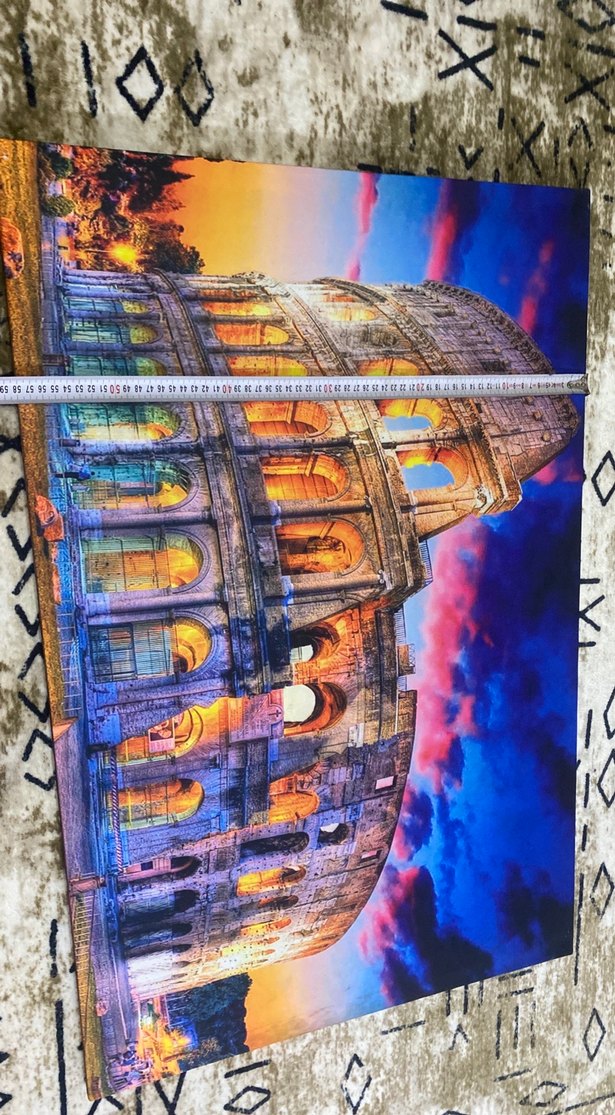 Renkli Roma Kolezyumu Puzzle - Görsel 2