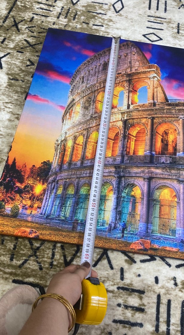 Renkli Roma Kolezyumu Puzzle - Görsel 3