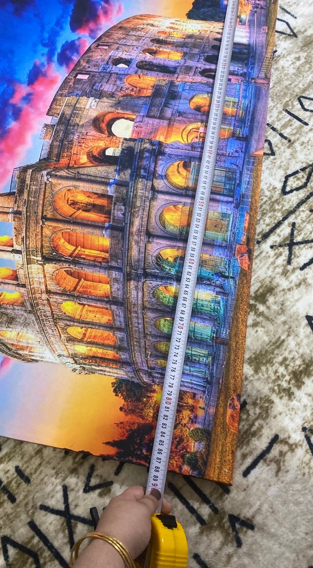 Renkli Roma Kolezyumu Puzzle - Görsel 4