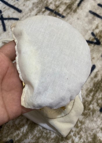 Nakışlı Beyaz Bebek Uyku Bandı - Görsel 5