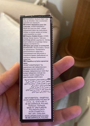 Avon Restoring Tırnak Eti Kremi - Görsel 3