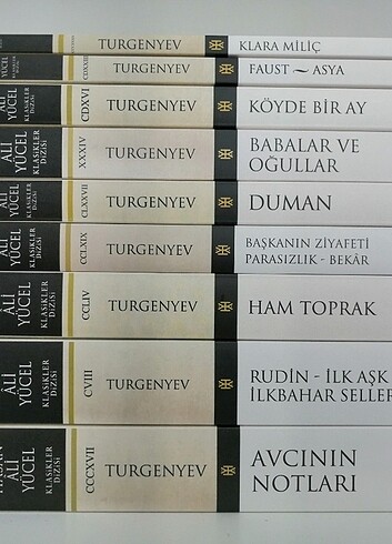 Turgenyev 9 Kitap Set
