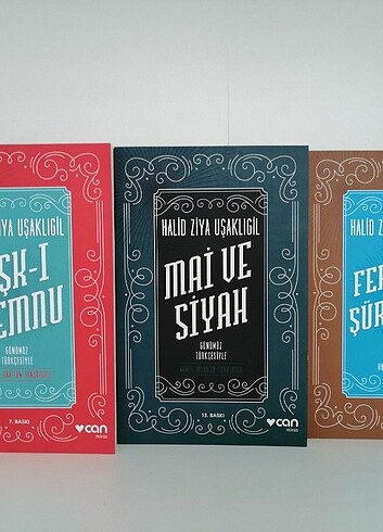 Halid Ziya Uşaklıgil 3 Kitap
