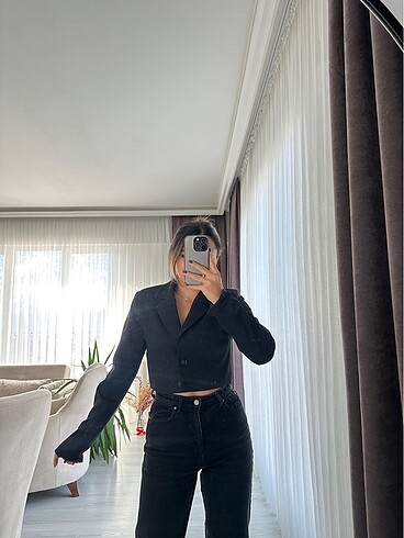 Defacto Crop blazer