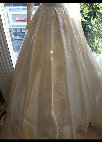 Tesettür gelinlik  - Görsel 2