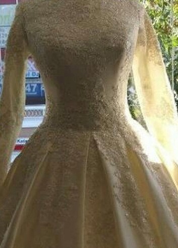 Tesettür gelinlik  - Görsel 4