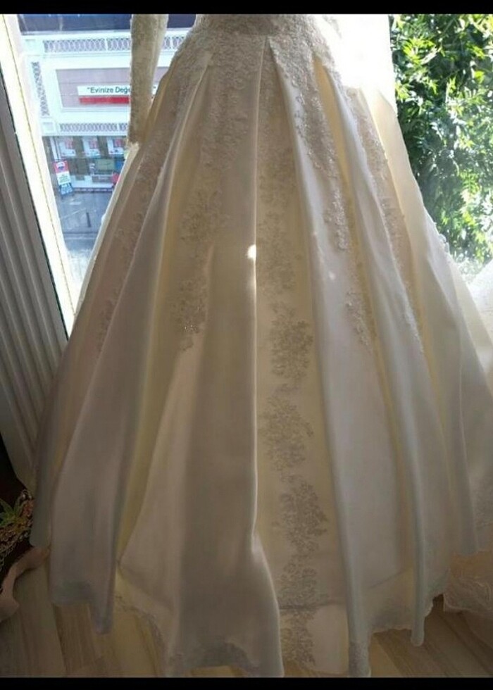 Tesettür gelinlik  - Görsel 2