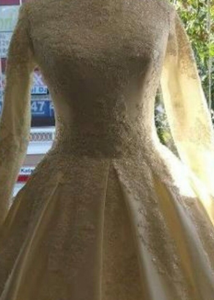 Tesettür gelinlik  - Görsel 4