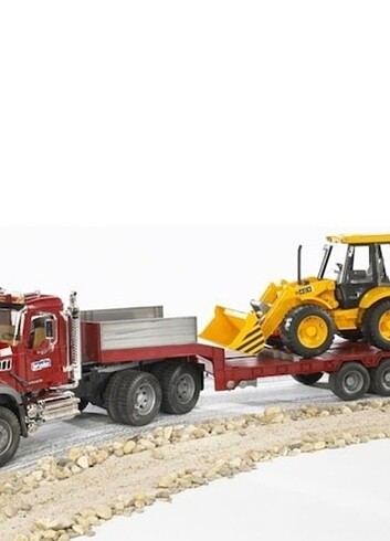 Bruder mack granite jcb taşıyıcı tır 
