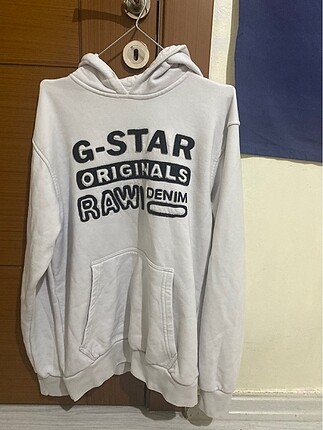 Orijinal G-Star Beyaz Sweatshirt