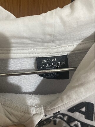 l Beden Orijinal G-Star Beyaz Sweatshirt