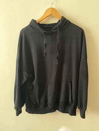 addax oversize siyah sweat