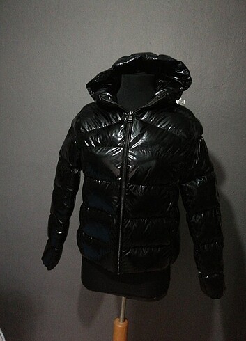 xs Beden siyah Renk Çocuk Mont