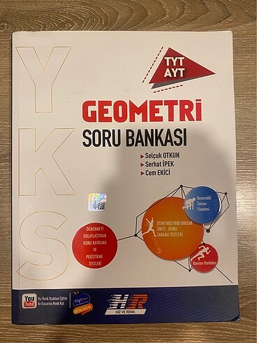 Tyt-ayt geometri soru bankası hız ve renk yayınları