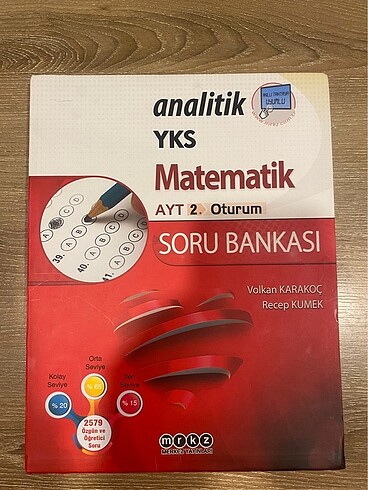 Ayt matematik soru bankası merkez yayınları